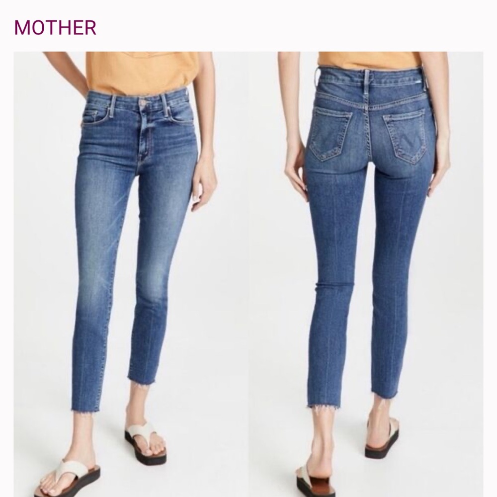 MOTHER The Looker Ankle Fray in Groovin- Size 27